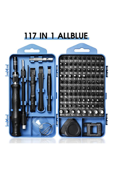 Choice3 مجموعة مفكات براغي دقيقة 117 في 1 مجموعة أدوات إصلاح مغناطيسية 117 في...