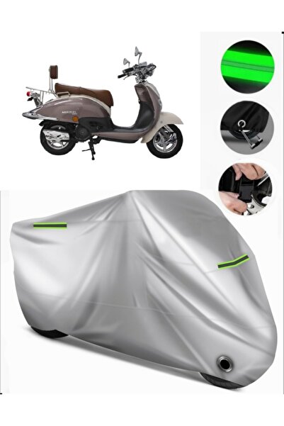 MotoEN غطاء دراجة نارية متوافق مع Mondial 125 ZNU i Premium (متوافق مع القفل)...