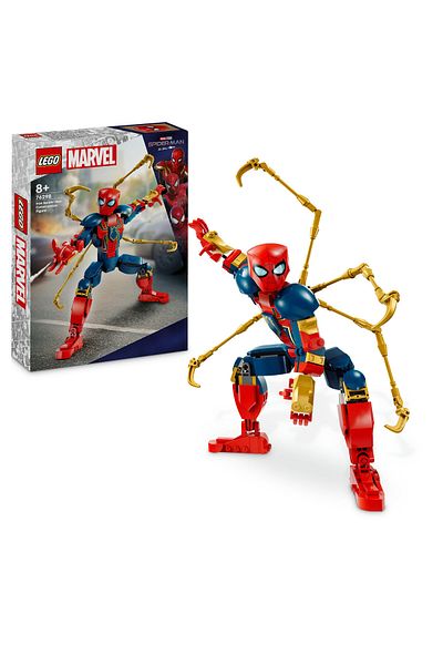 LEGO Set LEGO Marvel Super Heroes - Figurina de constructie Omul Paianjen de fier (76298)