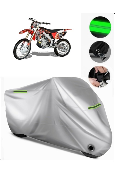 MotoEN حقيبة ظهر Apachi 4V Cross متوافقة مع القماش المشمع للدراجات النارية Pr...