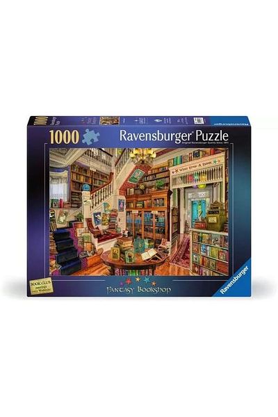 RAVENSBURGER - Puzzle libraria fantastica 1000 piese design nou