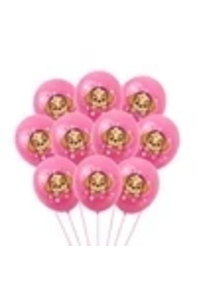 Choice set 7-10pcs Paw Dog Patrol Cartoon Balloons Marshall Chase Skye Everest 12inch Latex Globlos Toys Ch