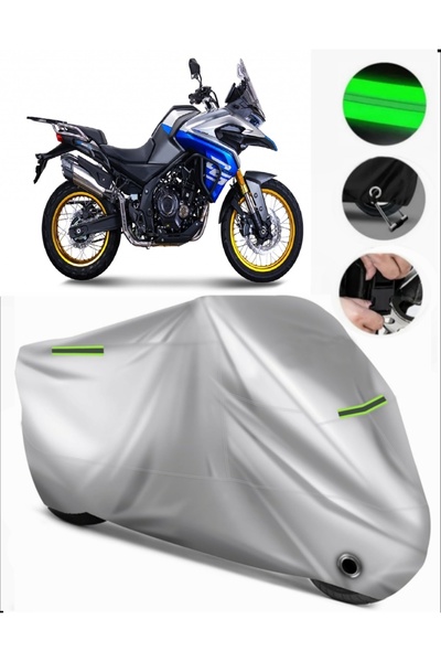 MotoEN غطاء دراجة نارية ممتاز متوافق مع حقيبة Voge 525 DSX (متوافق مع القفل) ...