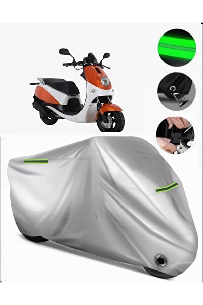 MotoEN Daelim Beagle Rear Bag Compatible Motorcycle Tarpaulin Premium (Lock C...