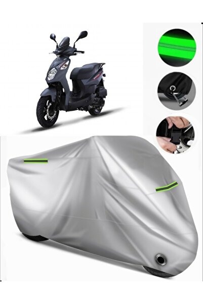 MotoEN قماش القنب الممتاز للدراجات النارية المتوافق مع Sym Orbit II 125 (متوا...