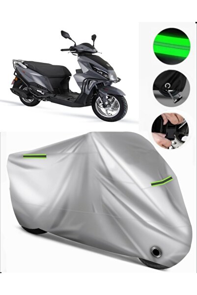 MotoEN Arora Crv 125 Compatible Motorcycle Tarpaulin Premium (Lock Compatible...