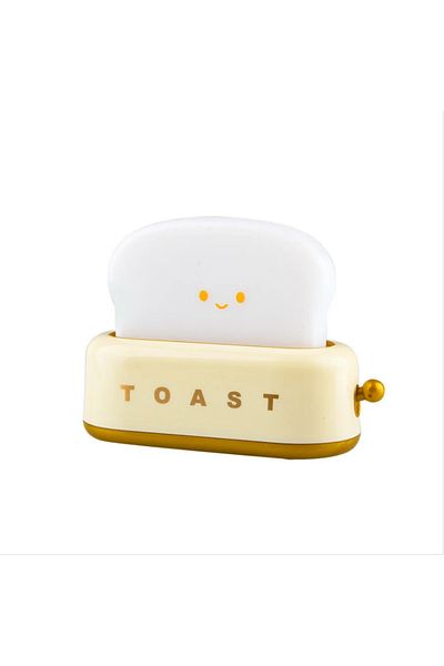 Choice Yellow Bread Toast Light Toaster Nightlight Creative Rechargeable Led Lamp Bedroom For Birthday Gift