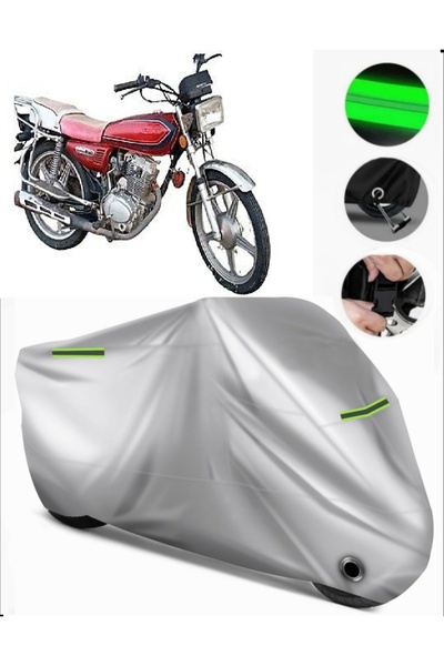 MotoEN Ramzey Karaca 100 متوافق مع القماش المشمع للدراجات النارية Premium (مت...