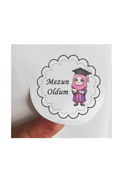 BEYHAN BAYHAN 24 komada 4 cm devojčica, dete, diplomirao/la, štampana mat eti...