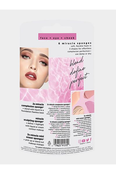Real Techniques 6 Miracle Complexion Sponges