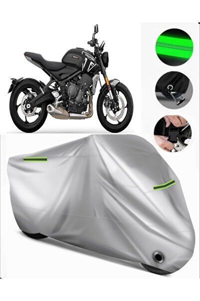 MotoEN Triumph Trident 660 Compatible Motorcycle Tarpaulin Premium (Lock Comp...
