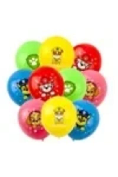 Choice set 15-10pcs Paw Dog Patrol Cartoon Balloons Marshall Chase Skye Everest 12inch Latex Globlos Toys C
