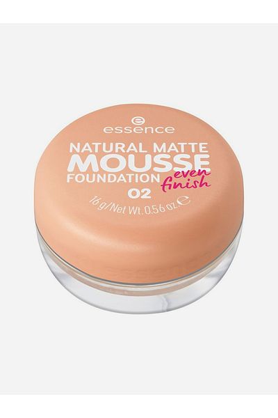 Essence Natural Matte Mousse Foundation 02