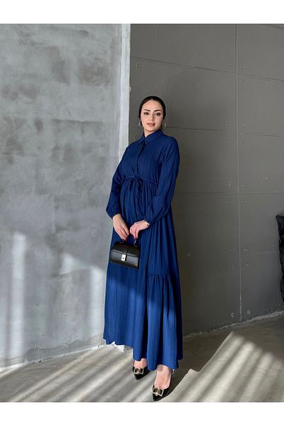 ENSA TESETTUR Φόρεμα Navy Blue Asian Spider