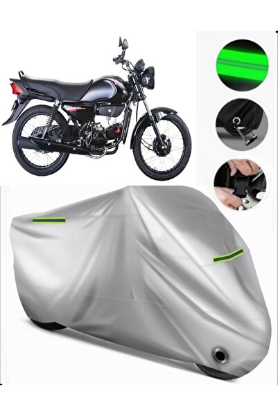 MotoEN غطاء خلفي متوافق مع Honda Hero 100 من القماش المشمع للدراجات النارية (...