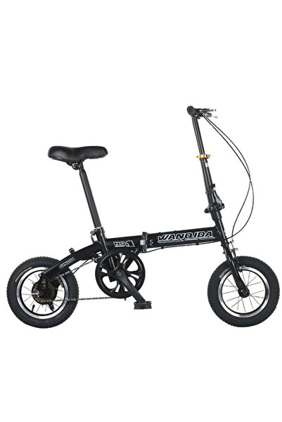 ETG 12 Inch Lightweight Folding Mountain Bike for Teenagers， Height Adjustabl...