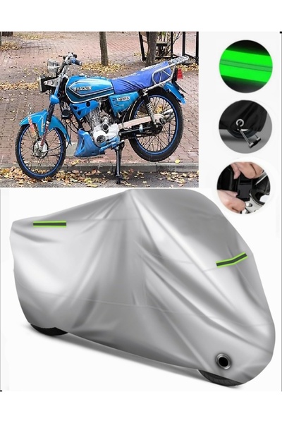 MotoEN Haojin Sunny 125t Compatible Motorcycle Tarpaulin Premium (Lock Compat...