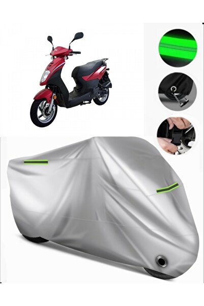 MotoEN Sym Symply 50 Compatible Motorcycle Tarpaulin Premium (Lock Compatible...