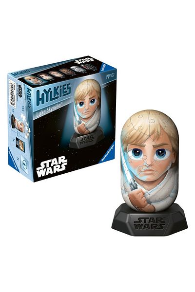 RAVENSBURGER - Puzzle 3D Hylkies Star Wars Lluke Skywalker 54 piese