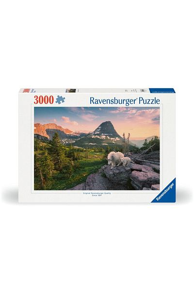 RAVENSBURGER - Mountain landscape puzzle 3000 pieces