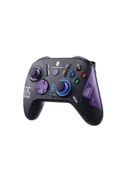 Choice black THUNDEROBOT G50S Wireless Gaming Controller Hall Effect Joystick Triggers Gamepad 1000Hz Polli