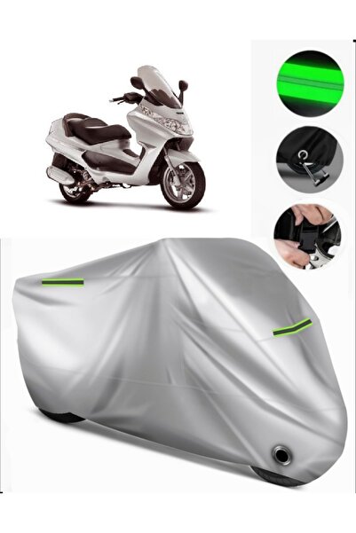 MotoEN Piaggio X8 250 Premium (Lock Compatible) Compatible Motorcycle Tarpaul...