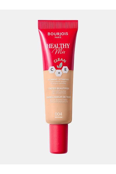 Bourjois مستحضر تجميل ملون صحي من هيلثي ميكس - 004 متوسط