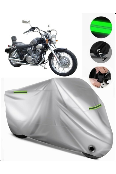 MotoEN قماش القنب الممتاز للدراجات النارية المتوافق مع Bisan Roadstar 250 (مت...