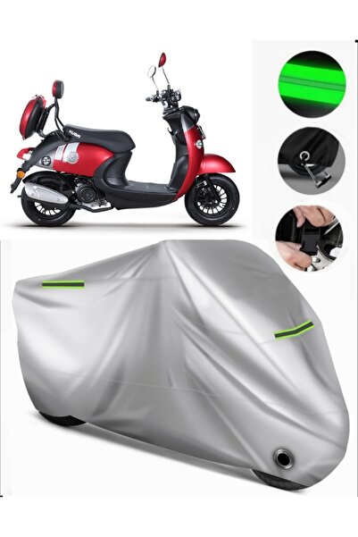 MotoEN Kuba Trendy Xc 50 Compatible Motorcycle Tarpaulin Premium (Lock Compat...
