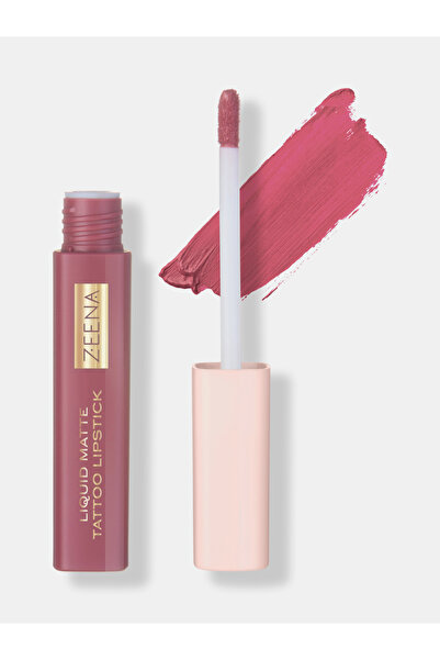 ZEENA أحمر شفاه سائل غير لامع 030
