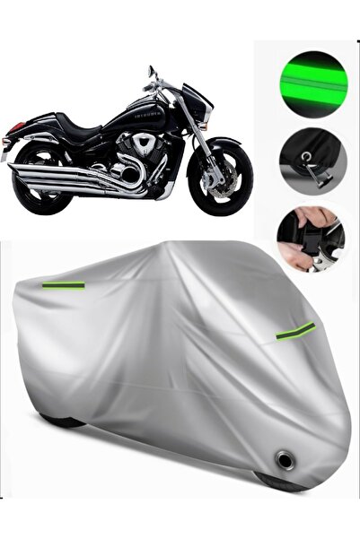 MotoEN سوزوكي VZR 1800 Intruder متوافق مع القماش المشمع للدراجات النارية Prem...