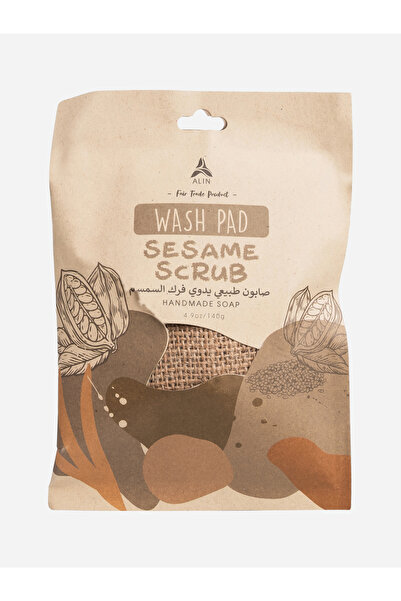 Soap-n-Scent صابونة تقشير السمسم المصنوعة يدويًا، 140 جرام