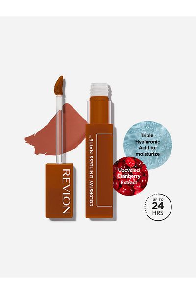 Revlon ColorStay Limitless Matte Liquid Lipstick, Model Behavior 004