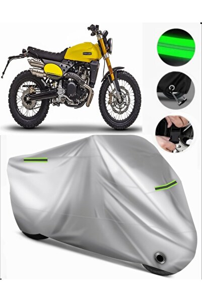 MotoEN Caballero 500 Flat Track Compatible Motorcycle Tarpaulin Premium (Lock...