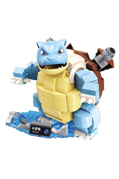 Choice With Box Blastoise Pokemon Charizard Mewtwo Bulbasaur Building Blocks Cartoon Figure Model Bricks Se