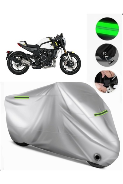 MotoEN Cf Moto 700Cl-X Sport Compatible Motorcycle Tarpaulin Premium (Lock Co...