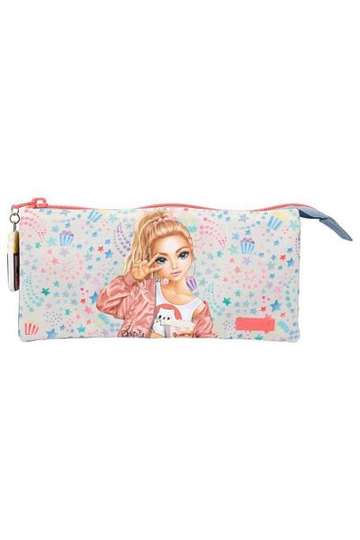 Top Model Unequipped Pencil Case 3 Compartments Star Box