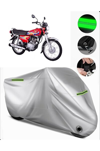 MotoEN Honda Cg 125 Compatible Motorcycle Tarpaulin Premium (Lock Compatible)...