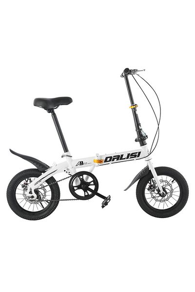 ETG Folding Bike Foldable Bicycle High Carbon Steel Mountain Bicycle Disc Brake Non-Slip Folding Bike