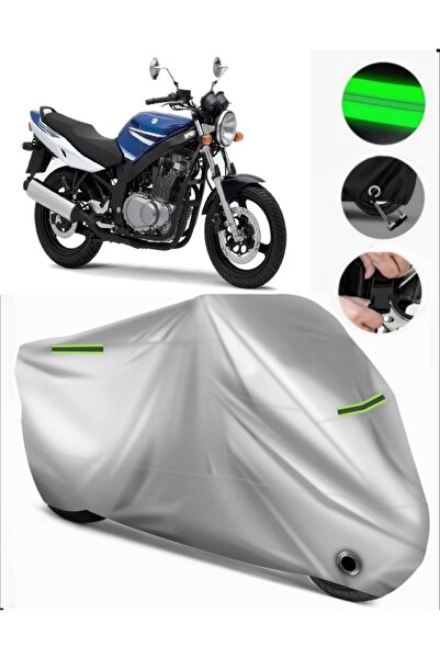 MotoEN غطاء خلفي متوافق مع سوزوكي GS 500، مشمع ممتاز للدراجات النارية (متوافق...