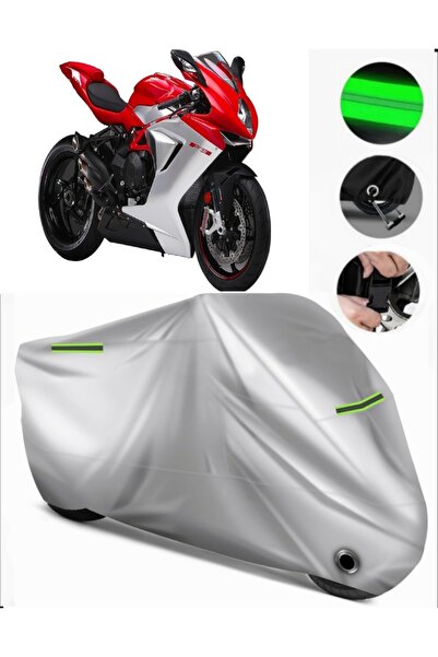 MotoEN Mv Agusta F3 675 Compatible Motorcycle Tarpaulin Premium (Lock Compati...