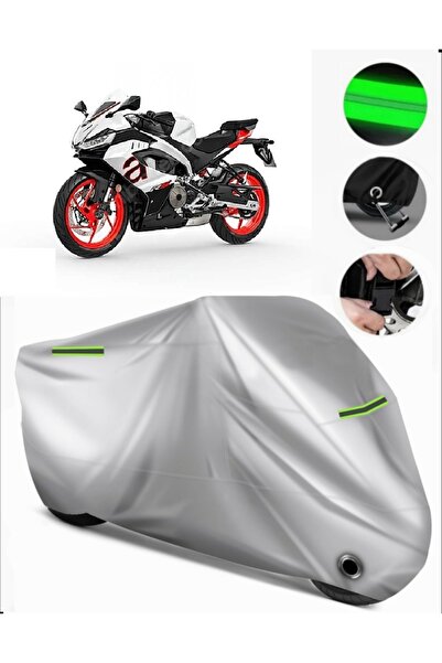 MotoEN غطاء دراجة نارية متوافق مع Aprilia Tuono 125 Premium (متوافق مع القفل)...