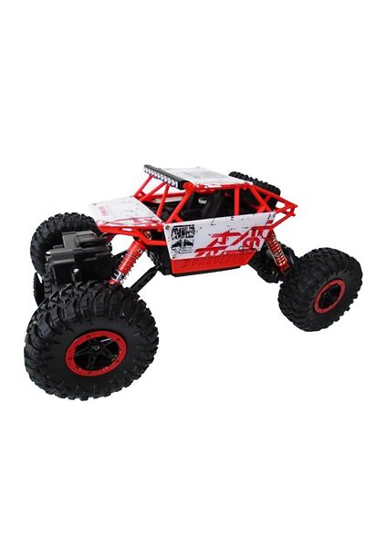 Salamandra Rock Through off-road vehicle toy, red, scale 1:18