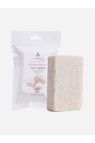 Soap-n-Scent صابون يدوي الصنع من ملح الهيمالايا الوردي برائحة العرعر والنعناع...