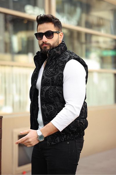 RHONES Men's Flock Printed Vest