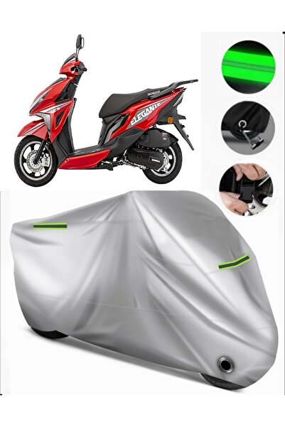 MotoEN حقيبة خلفية Mondial 125 Elegante متوافقة مع القماش المشمع الممتاز للدر...