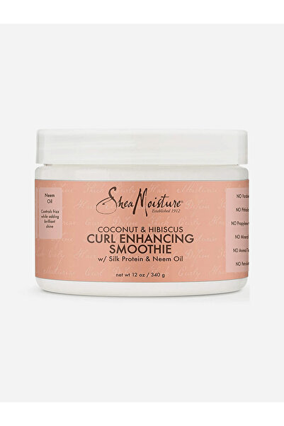 Shea Moisture كريم تجعيد الشعر بجوز الهند والكركديه من شيا مويستشر - 340جرام