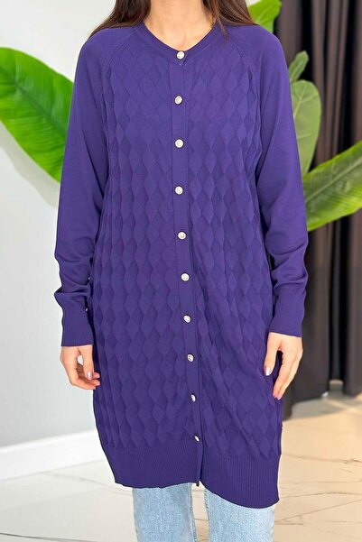 Nuss سترة أرجوانية 305