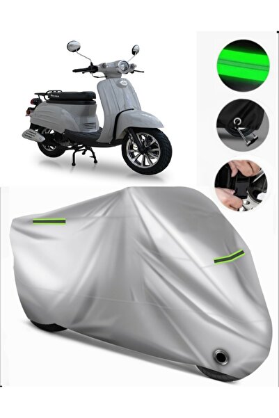 MotoEN Motolux Legendary 50 Compatible Motorcycle Tarpaulin Premium (Lock Com...