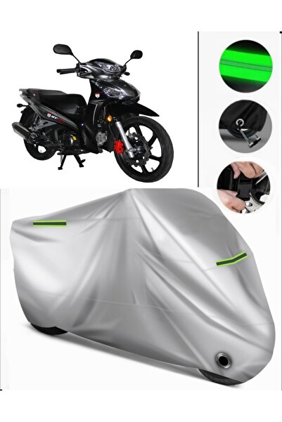 MotoEN Stmax Mega 50 Compatible Motorcycle Tarpaulin Premium (Lock Compatible...